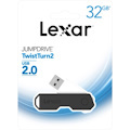 Lexar 32GB JumpDrive TwistTurn2 USB 2.0 Flash Drive