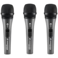 Sennheiser 3-PACK e835-S Wireless Microphone System Transmitter