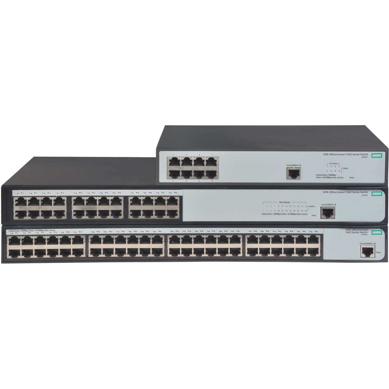 HPE 1620 1620-24G 24 Ports Manageable Ethernet Switch - 10/100/1000Base-T