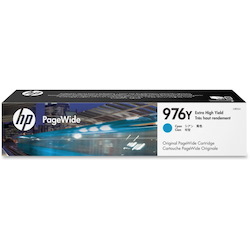 HP 976Y Original Extra High Yield Page Wide Ink Cartridge - Cyan Pack