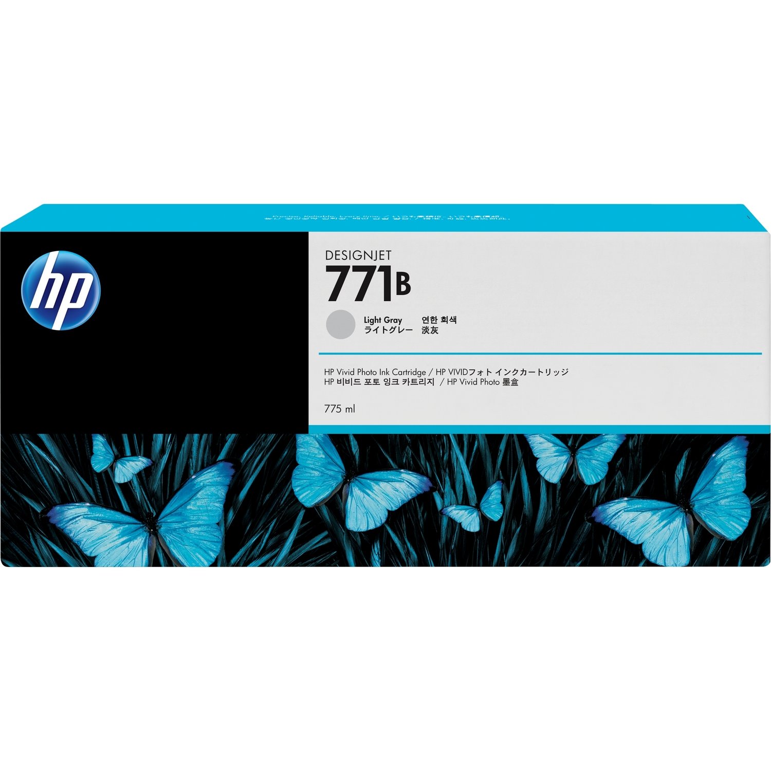 HP 771B Original Inkjet Ink Cartridge - Light Grey Pack