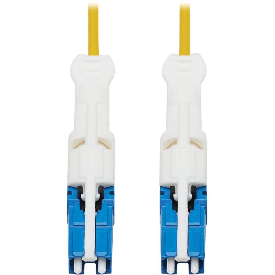 Eaton Tripp Lite Series 400G Duplex Singlemode 9/125 OS2 Fiber Optic Cable (CS-UPC/CS-UPC), Round LSZH Jacket, Yellow, 3 m