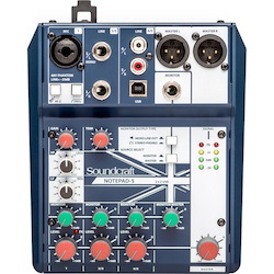 Soundcraft Small-format Analog Mixing Console with USB I/O