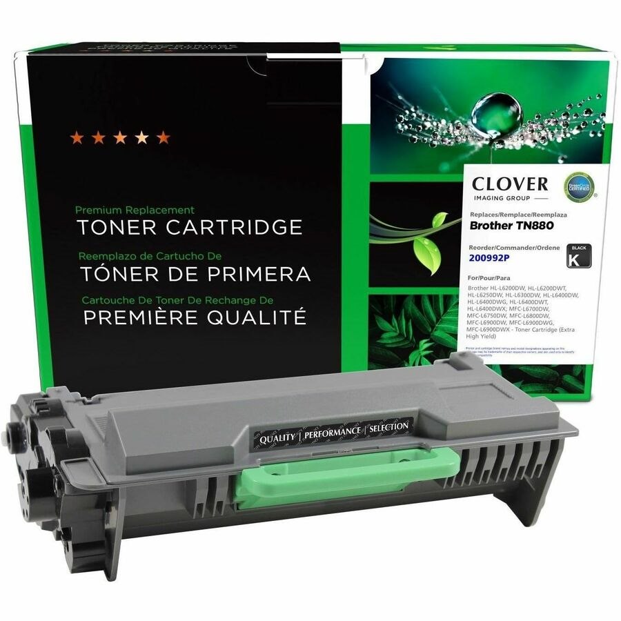 Clover Imaging Remanufactured Extra High Yield Toner Cartridge for Brother TN880