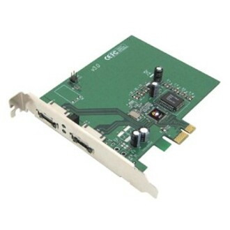SIIG SCSAE412S3 SATA Controller - Serial ATA/300 - PCI Express x1 - Plug-in Card
