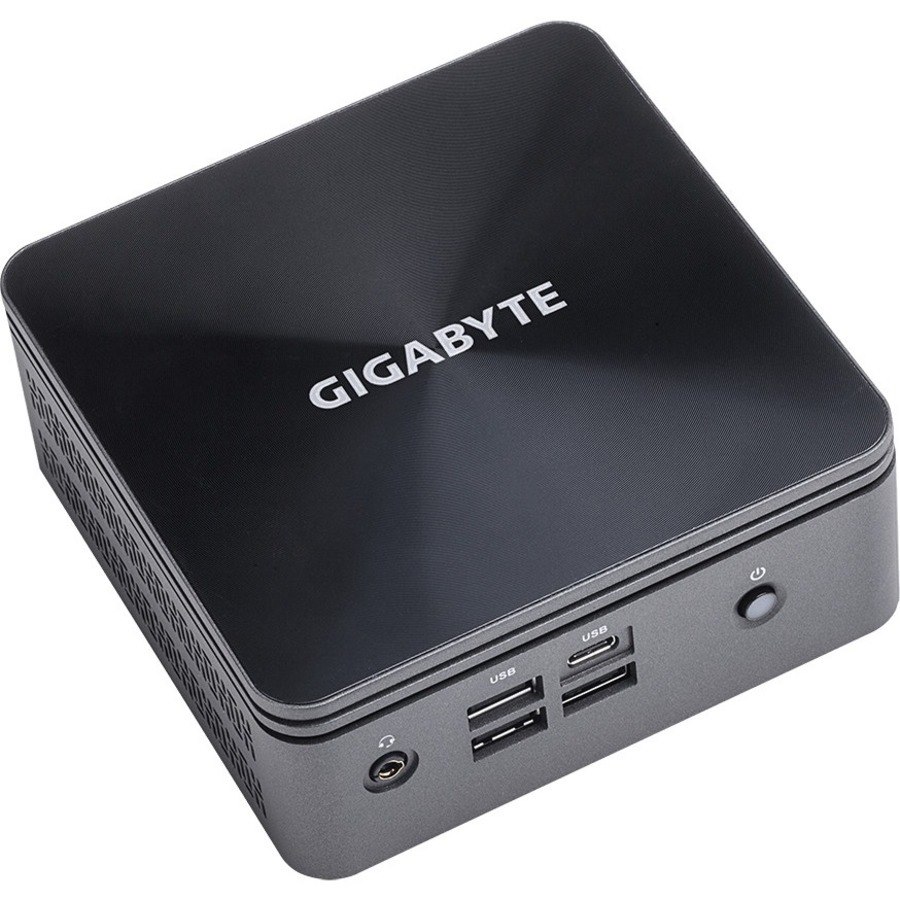 Gigabyte BRIX GB-BRI7H-10710 Desktop Computer - Intel Core i7 10th Gen i7-10710U Hexa-core (6 Core) 4.70 GHz DDR4 SDRAM - Ultra Compact