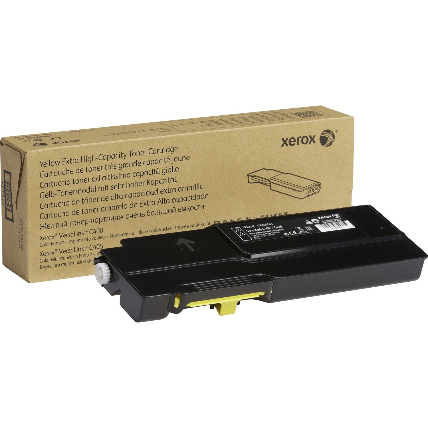 Xerox Original Extra High Yield Laser Toner Cartridge - Yellow - 1 Each