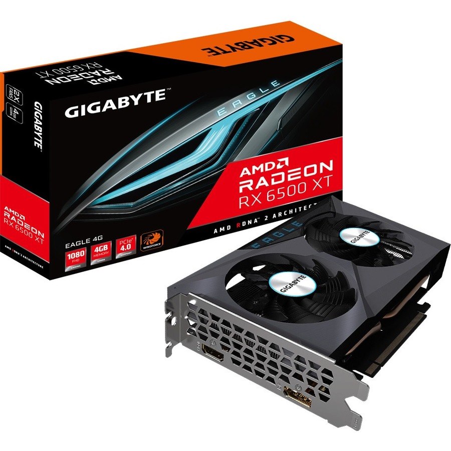 Gigabyte AMD Radeon RX 6500 XT Graphic Card - 4 GB GDDR6
