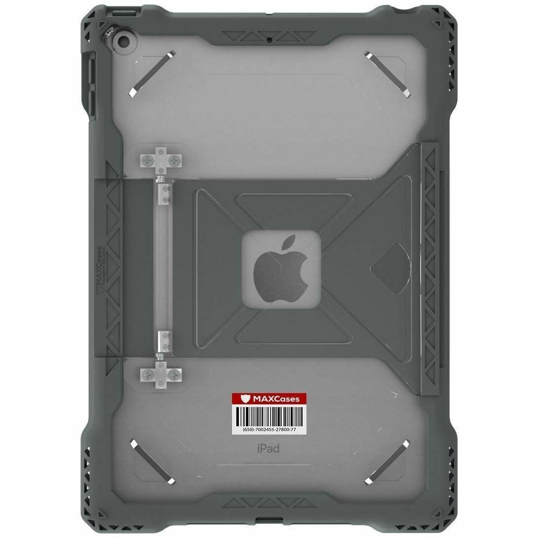 Shield Extreme-X2 for iPad 9 10.2" (Fits iPad 7/8/9) (Orange Bezel-Gray Case)