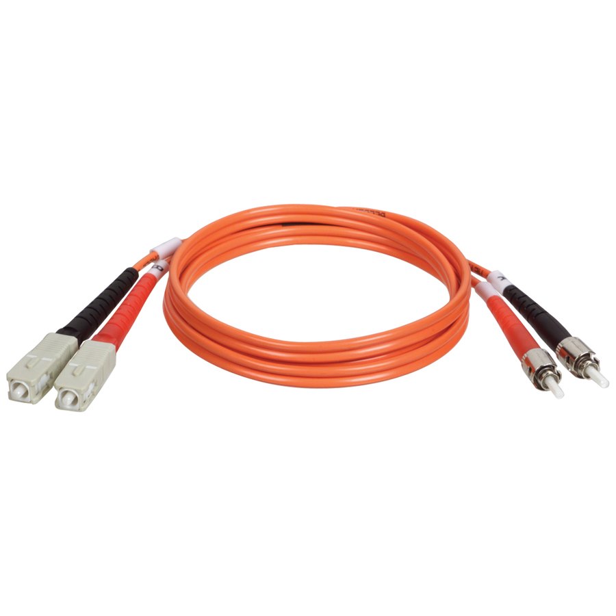 Tripp Lite by Eaton Duplex Multimode 62.5/125 Fiber Patch Cable (SC/ST), 30M (100 ft.)