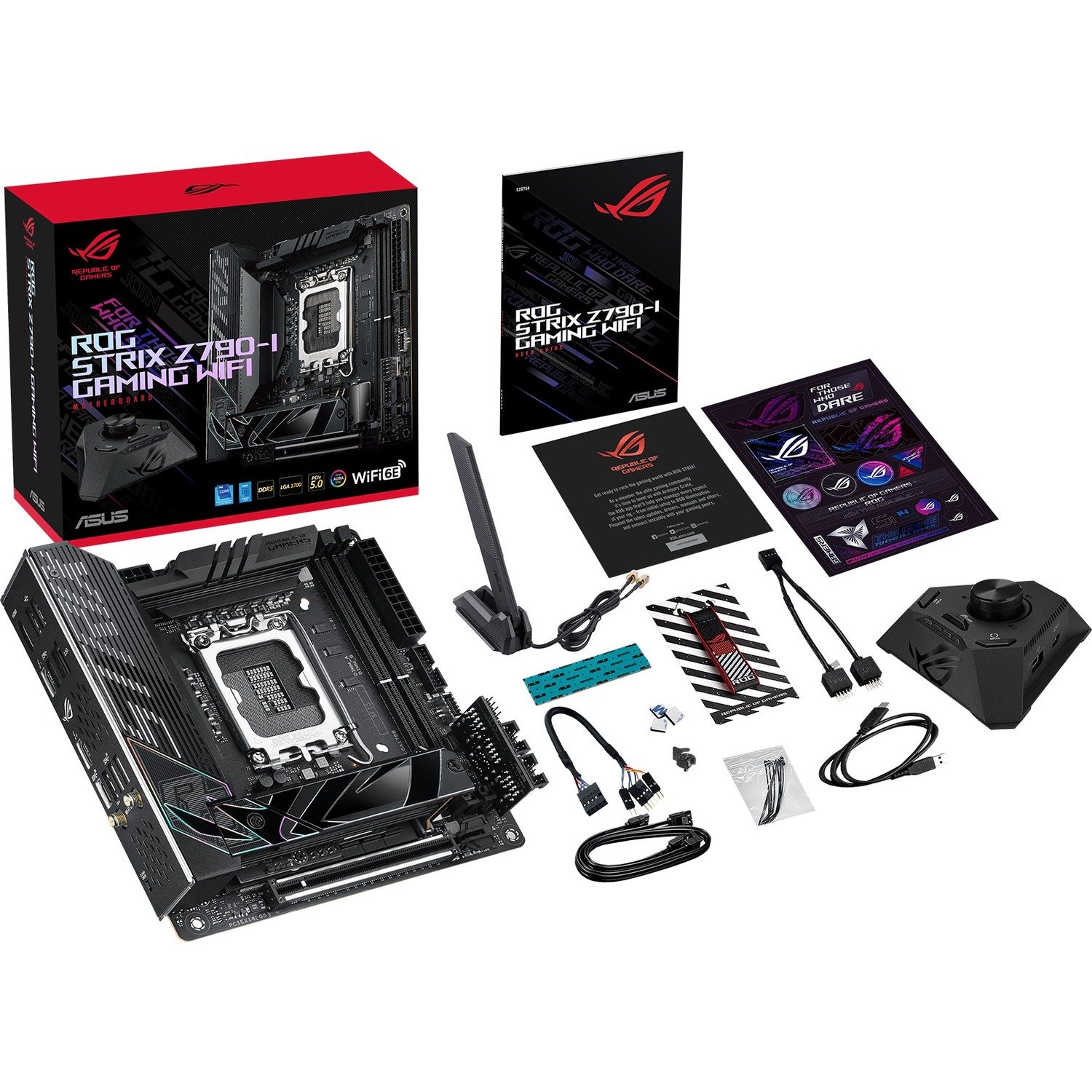 Buy Asus ROG Strix STRIX Z790-I GAMING WIFI Gaming Desktop Motherboard ...