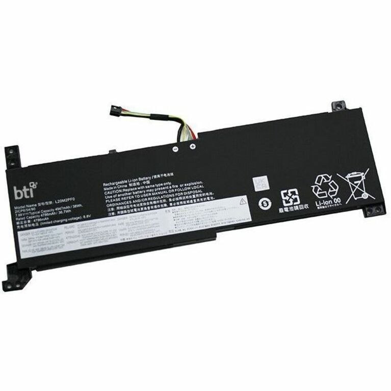 BTI 5B11B36278-BTI 7.68V 38WHR LI-ION BATTERY 5B11B36278, 5B11B36280, L20M2PF0, SB11B36282, 5B11C94112, 5B11N52011, 5B11N52033, L20L2PF0, SB11N52004, 5B11N52038, SB11N52008, L20B2PF0, 5B11N52049, 5B11B36273, V14 G4 IRU, V14 G4 IRU 83A0, V15 G4 IRU, V15 G4 IRU 83A1, V15 G4 IRU 83CC, V14 G4 IAH