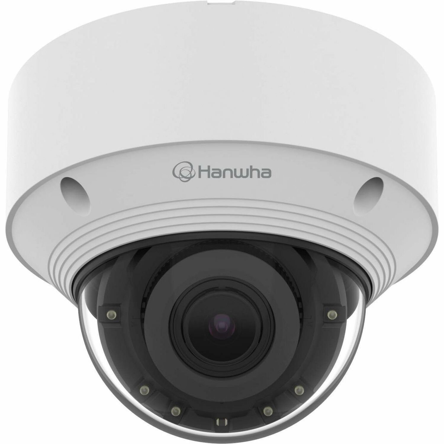 Wisenet QNV-C6083R 2 Megapixel Outdoor Full HD Network Camera - Color - Dome - White - TAA Compliant