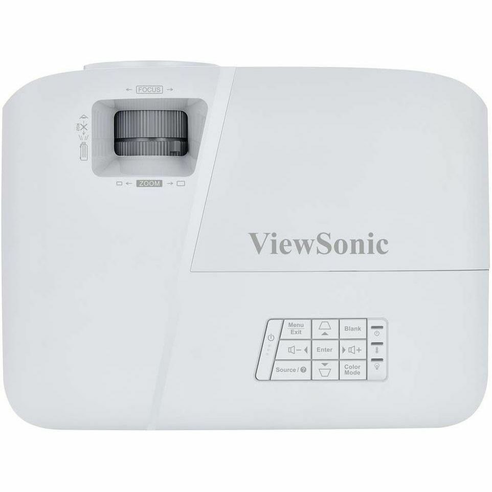 ViewSonic PA504W 4000 Lumens WXGA High Brightness Projector with Vertical Keystone, HDMI 1.4, USB 2.0 Type A, and VGA Inputs for Home and Office