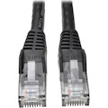 Eaton Tripp Lite Series Cat6 Gigabit Snagless Molded (UTP) Ethernet Cable (RJ45 M/M), PoE, Black, 50 ft. (15.24 m)