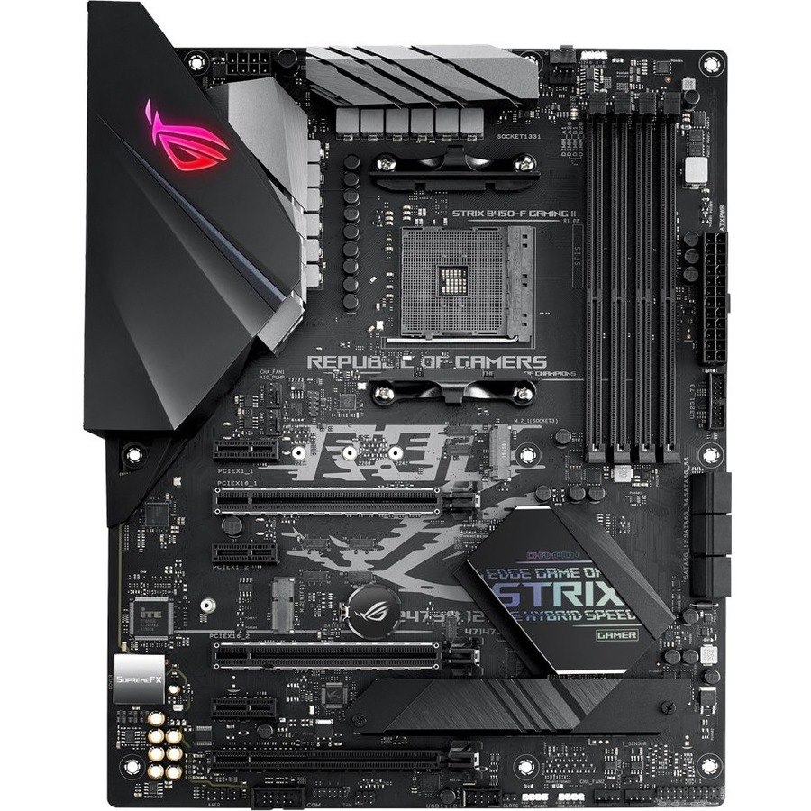 Asus ROG Strix B450-F GAMING II Desktop Motherboard - AMD B450 Chipset - Socket AM4 - ATX