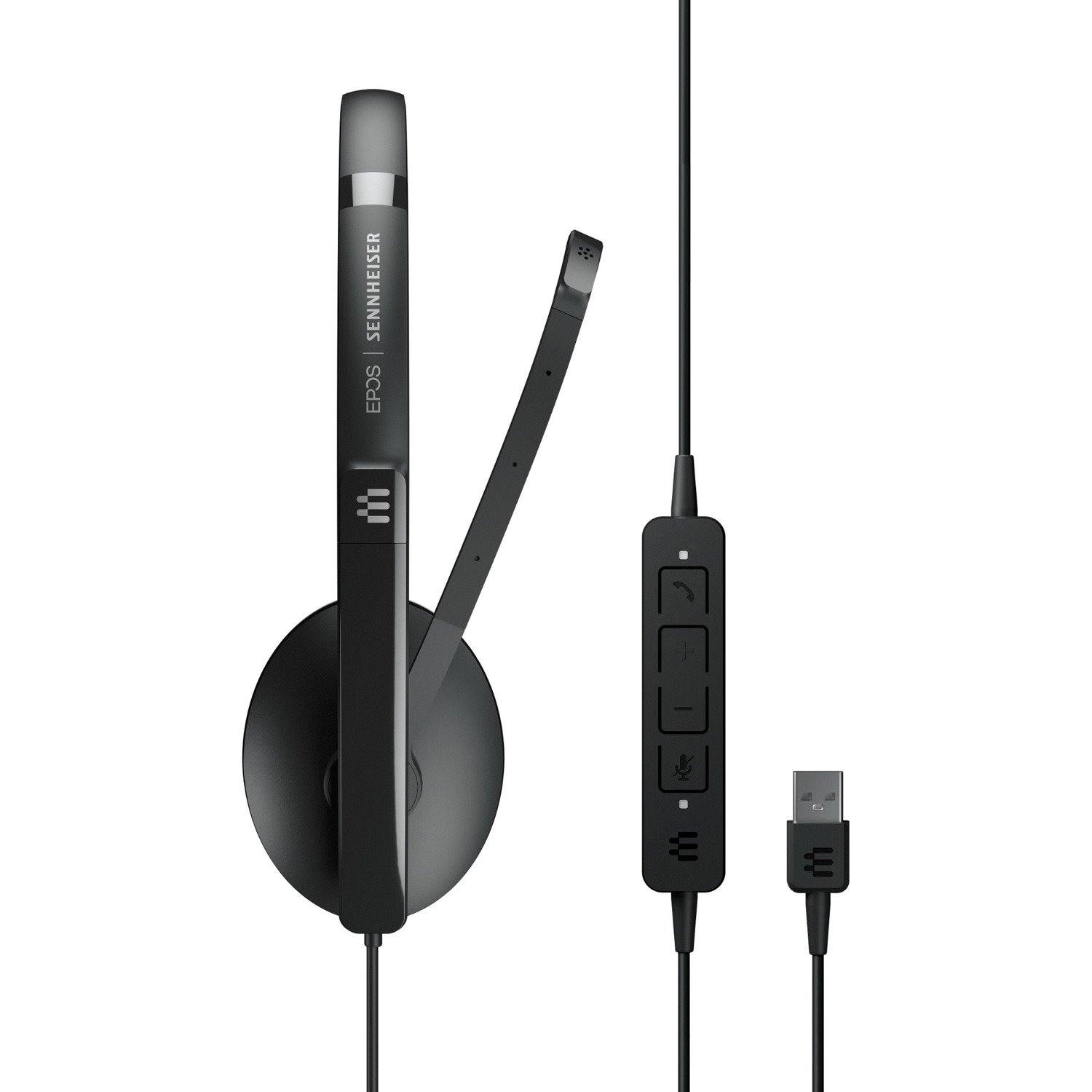 EPOS ADAPT 130 Wired On-ear Mono Headset - Black