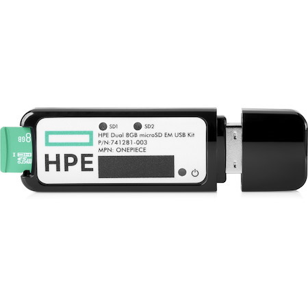 HPE 32GB MicroSD Raid 1 USB Boot Drive