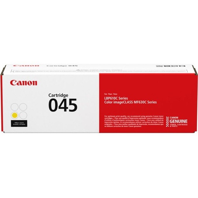 Canon 045 Standard Yield Laser Toner Cartridge - Yellow Pack
