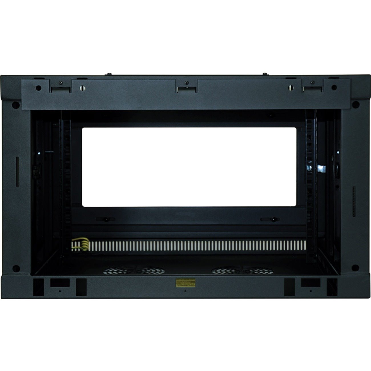 Eaton Tripp Lite Series SmartRack 6U Low-Profile Switch-Depth Wall-Mount Mini Rack Enclosure with Clear Acrylic Window