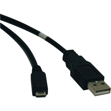 Eaton Tripp Lite Series USB 2.0 A to Micro-B Cable (M/M), 10 ft. (3.05 m)