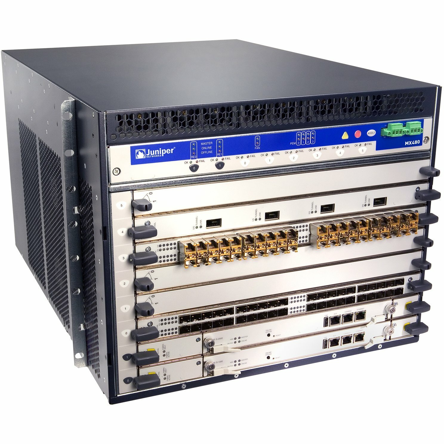 Juniper MX MX480 Router Chassis