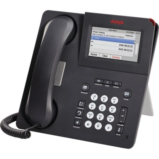 Avaya 9621G IP Phone - Desktop, Wall Mountable - Dark Gray