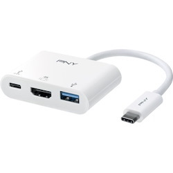 PNY USB Type C Docking Station for Notebook/Tablet/Smartphone - 60 W