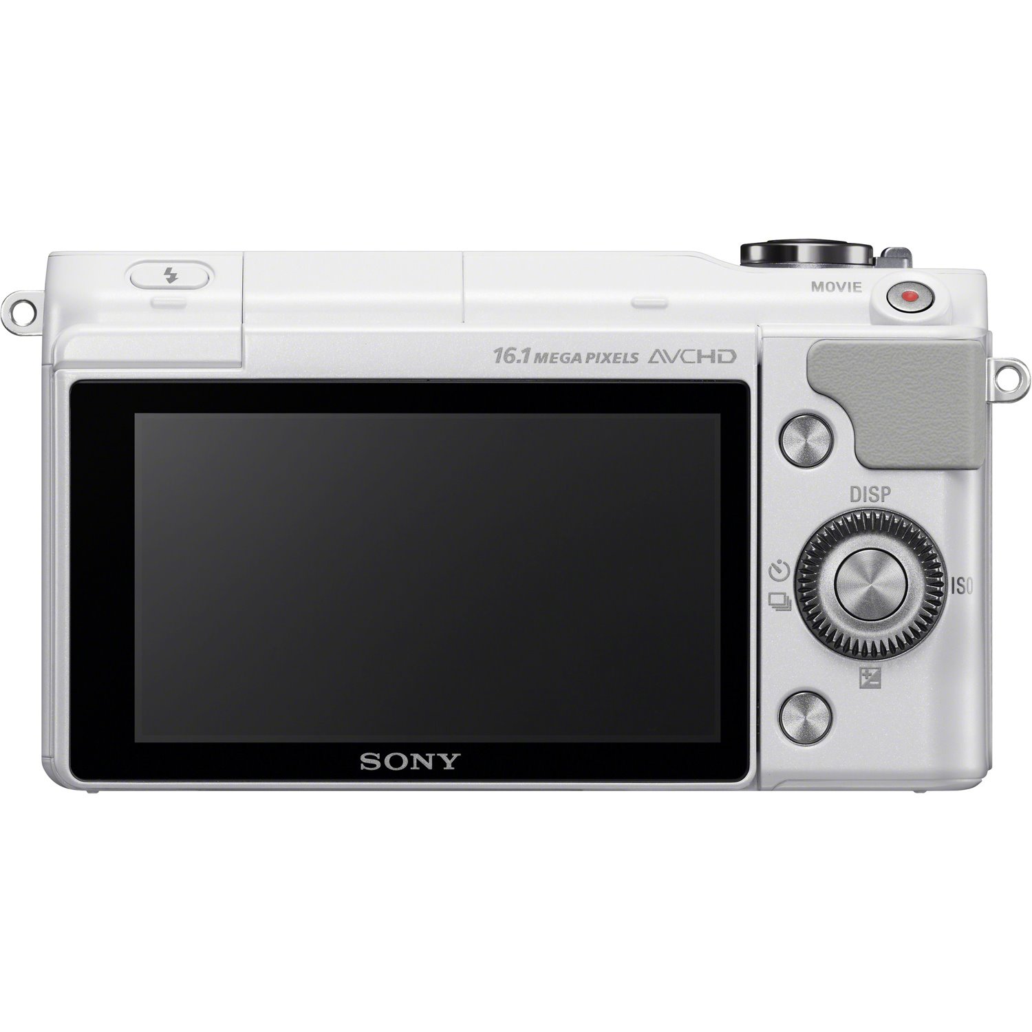 Sony alpha NEX-3N 16.1 Megapixel Mirrorless Camera with Lens - 0.63" - 1.97" - White