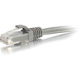 C2G 5ft Cat6 Ethernet Cable - Snagless Unshielded (UTP) - Gray