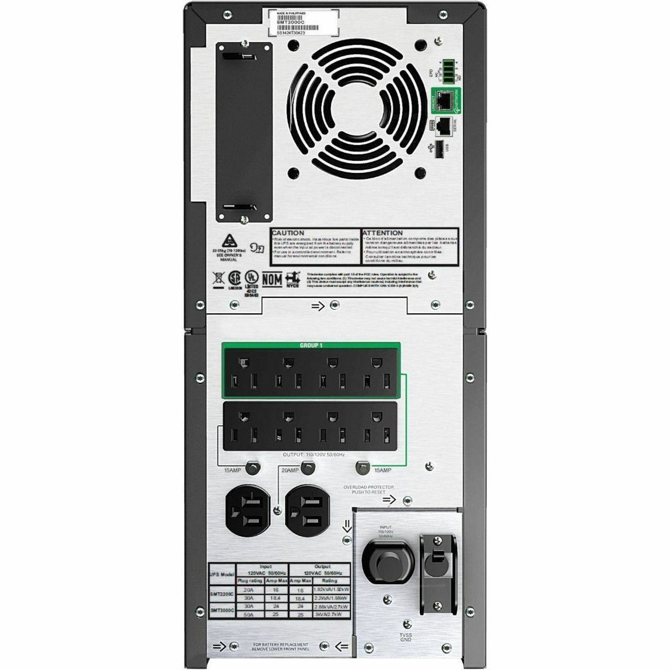 APC by Schneider Electric Smart-UPS SMT 2880VA Tower UPS