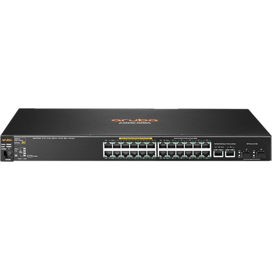 HPE 2530 2530-24-PoE+ 24 Ports Manageable Ethernet Switch