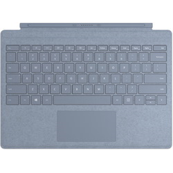 Microsoft Signature Type Cover Keyboard/Cover Case Microsoft Surface Pro 7+, Surface Pro 7, Surface Pro 3, Surface Pro 4, Surface Pro (5th Gen), Surface Pro 6 Tablet - Ice Blue