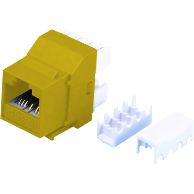 Dynamix FP-C6-YELLOW Network Connector