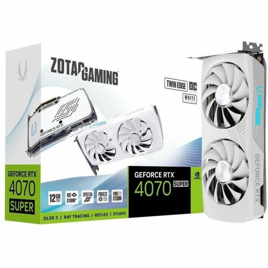 Zotac NVIDIA GeForce RTX 4070 SUPER Graphic Card - 12 GB GDDR6X