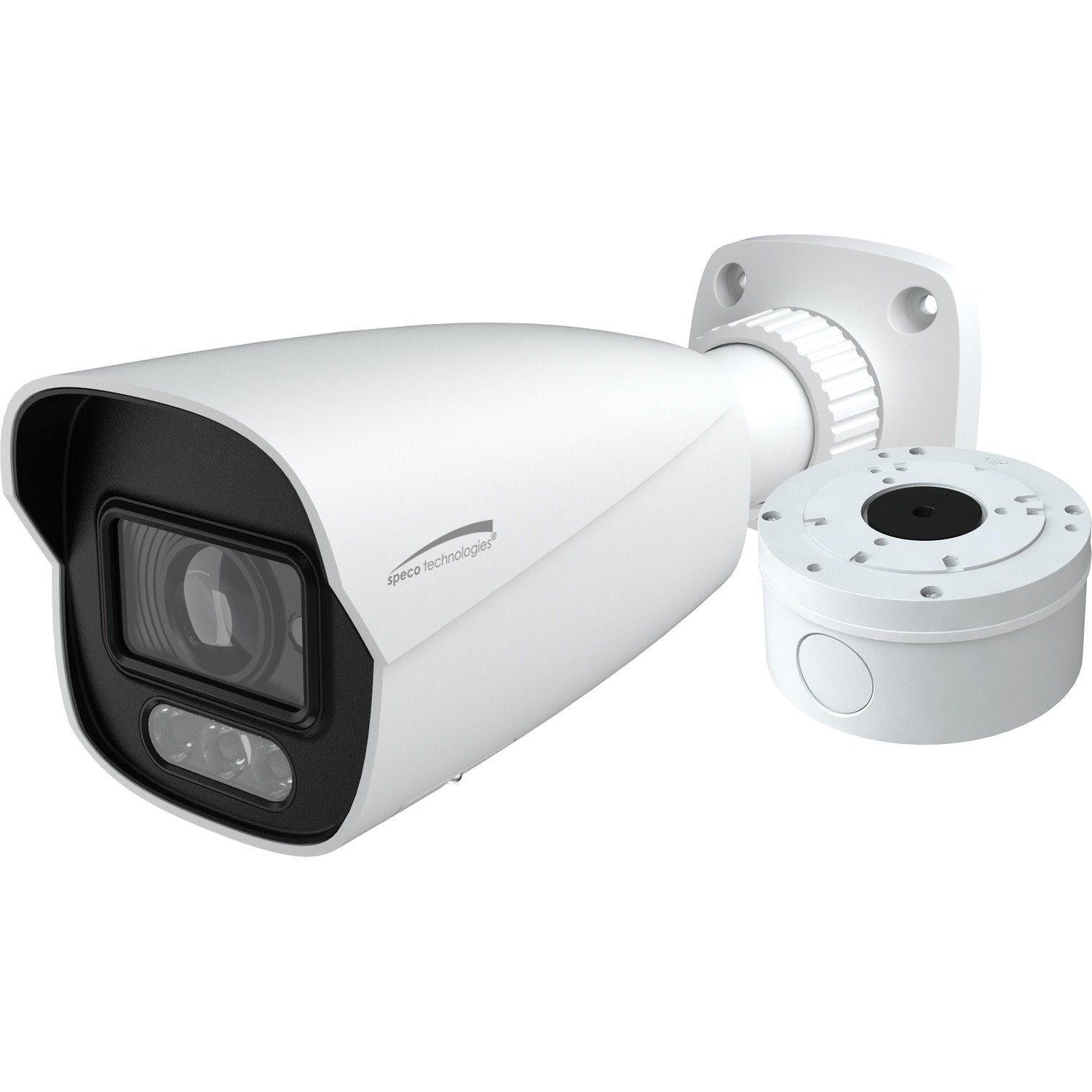 Speco Intensifier O5LB1 5 Megapixel Network Camera - Color - Bullet - White