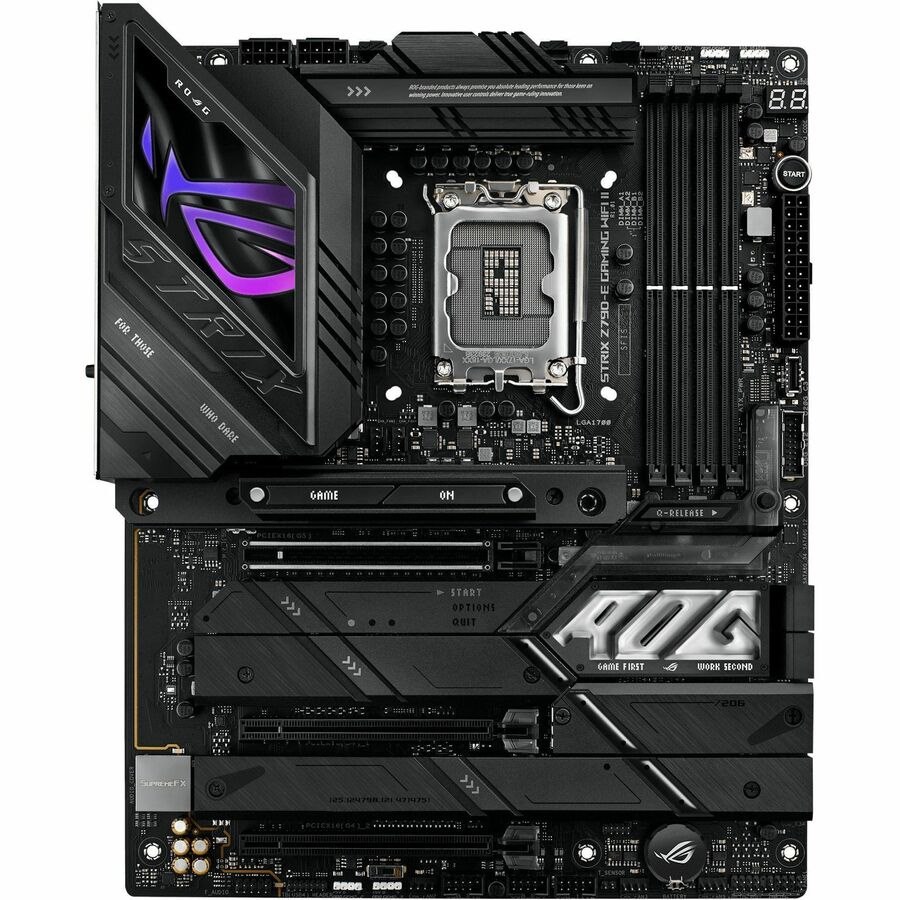 Asus ROG Strix Z790-E GAMING WIFI II Gaming Desktop Motherboard - Intel Z790 Chipset - Socket LGA-1700 - ATX