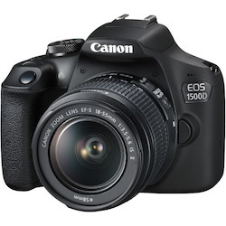 Canon EOS 1500D 24.1 Megapixel Digital SLR Camera with Lens - 18 mm - 55 mm
