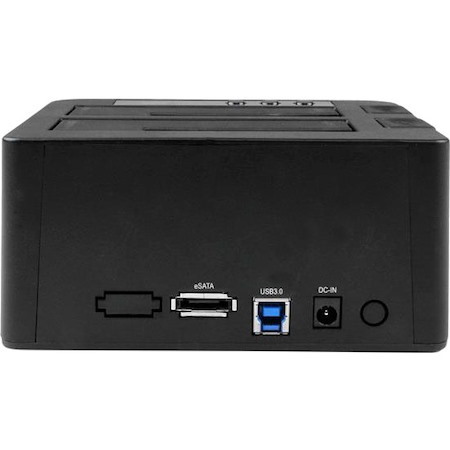 StarTech.com eSATA / USB 3.0 Hard Drive Duplicator Dock - Standalone HDD Cloner with SATA 6Gbps for fast-speed duplication