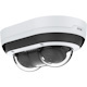 AXIS Panoramic P4705-PLVE 2 Megapixel Outdoor Full HD Network Camera - Color - White, Black