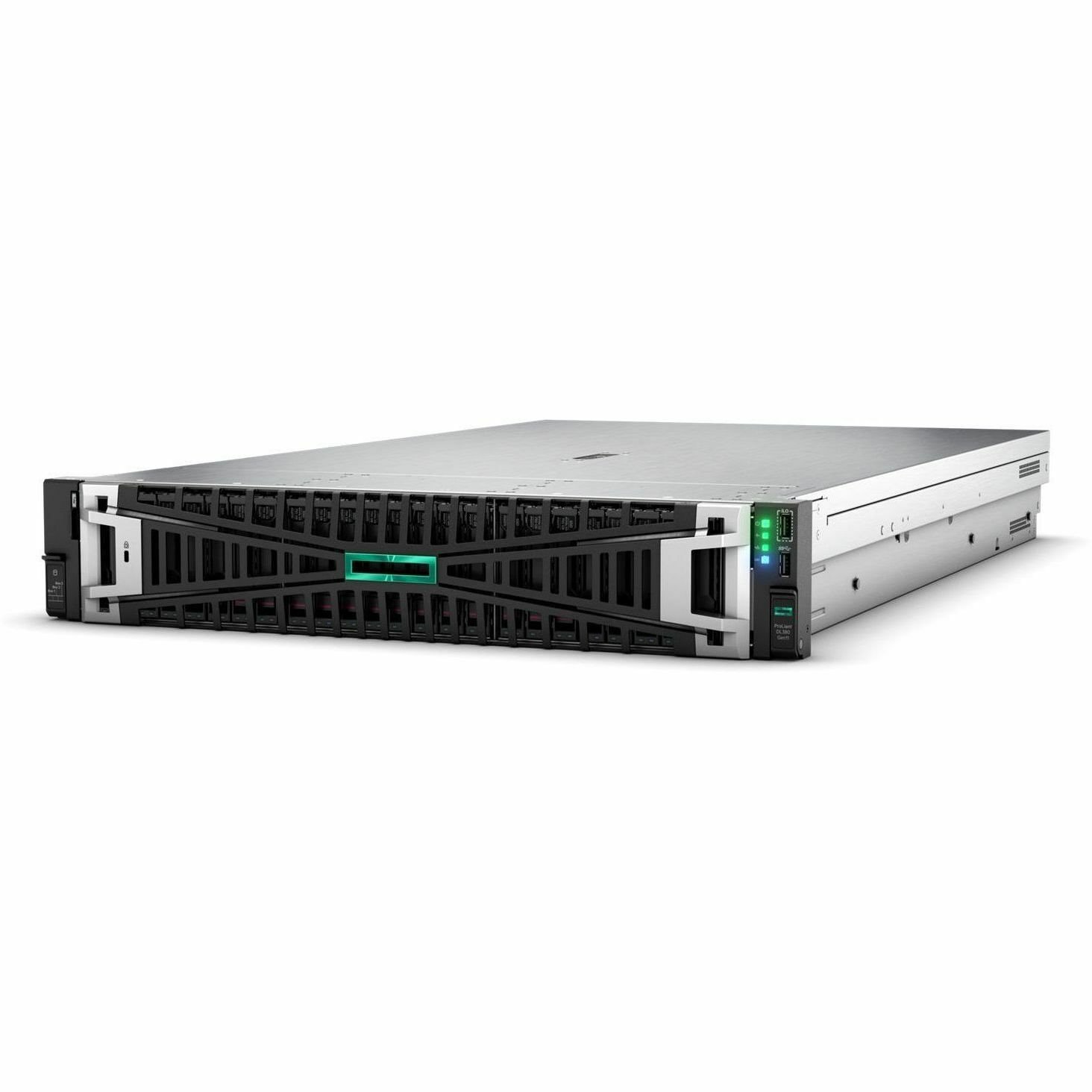 HPE ProLiant DL380 G11 2U Rack Server - 1 x Intel Xeon Silver 4416+ 2 GHz - 32 GB RAM - Serial ATA/600 Controller