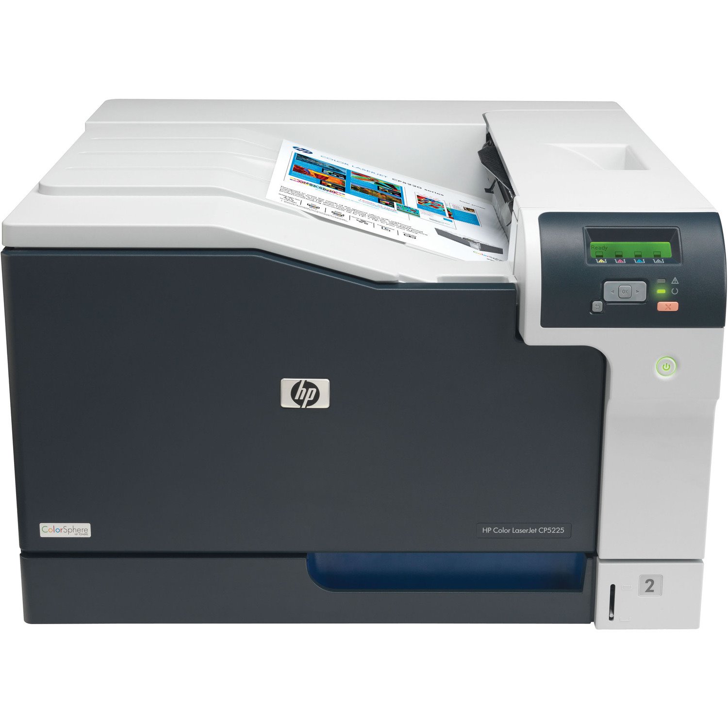 HP LaserJet CP5220 CP5225N Desktop Laser Printer - Refurbished - Color