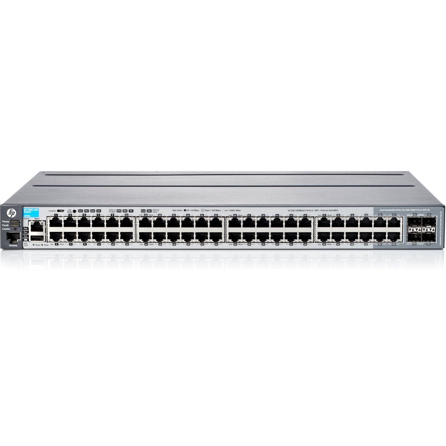 HPE 2920 2920-48G 48 Ports Manageable Layer 3 Switch - 10/100/1000Base-T