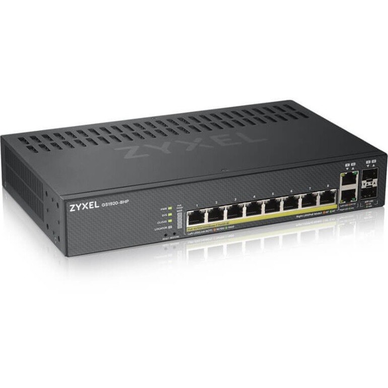 ZYXEL GS1920 GS1920-8HPV2 8 Ports Manageable Ethernet Switch