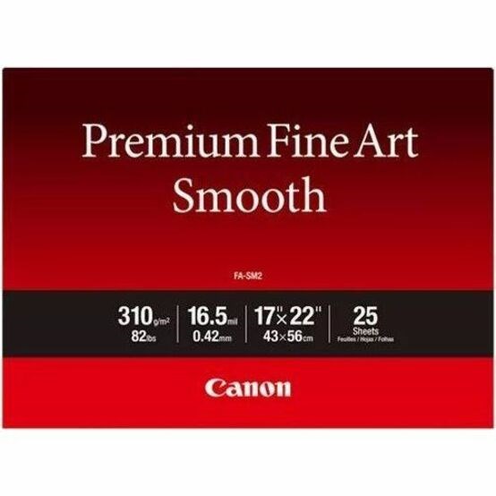Canon Photo Paper Premium Fine Art Smooth 17x22 (25 Sheets)