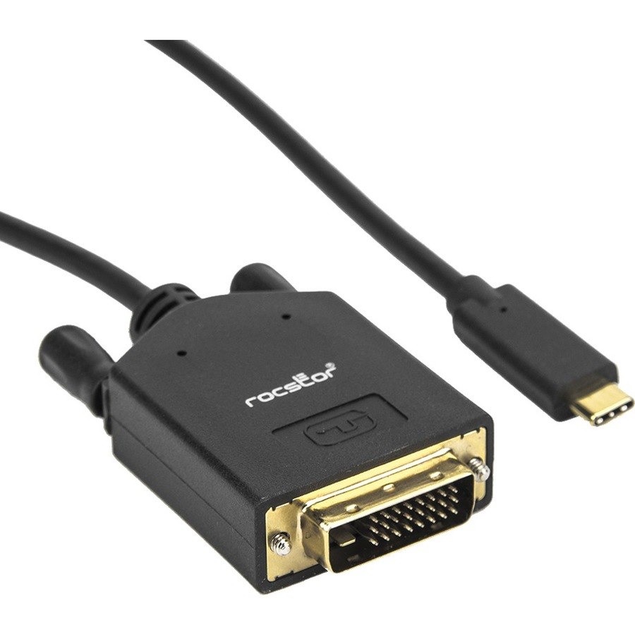 Rocstor Premium USB-C to DVI Cable - 6 ft / 2m