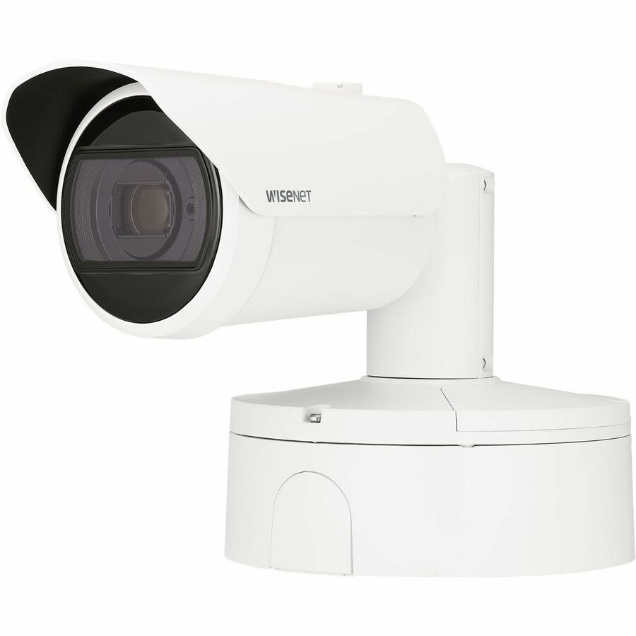 Wisenet XNO-6123R 2 Megapixel Outdoor Full HD Network Camera - Color - Bullet - White - TAA Compliant