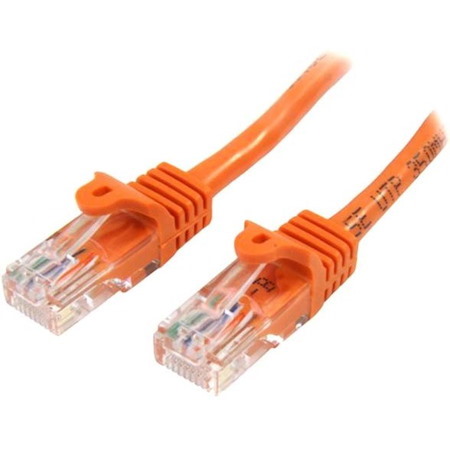 StarTech.com 10m Orange Cat5e Patch Cable with Snagless RJ45 Connectors - Long Ethernet Cable - 10 m Cat 5e UTP Cable