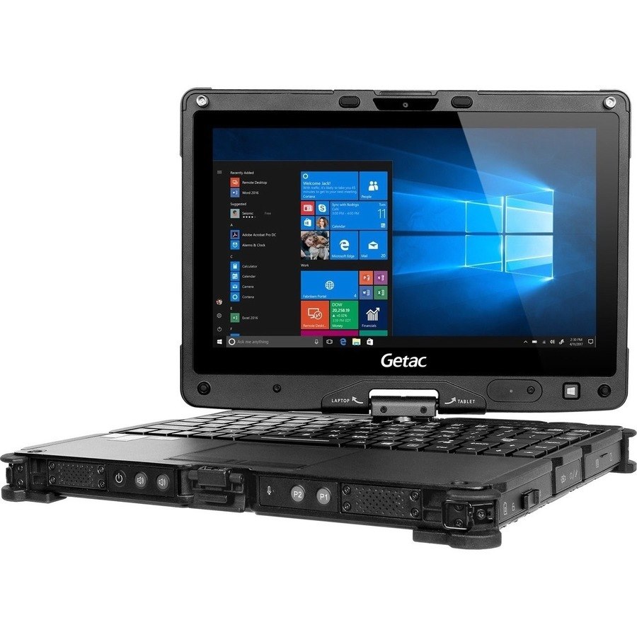 Getac V110 V110 G6 11.6" Touchscreen Rugged Convertible 2 in 1 Notebook - Full HD - Intel Core i5 10th Gen i5-10210U - 8 GB - 256 GB SSD