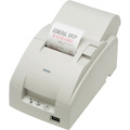 Epson TM-U220D Desktop Dot Matrix Printer - Monochrome - Receipt Print - Serial - White